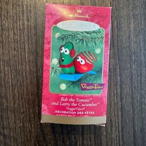 Hallmark VeggieTales Bob and Larry Ornament 2000 Vintage Ornament